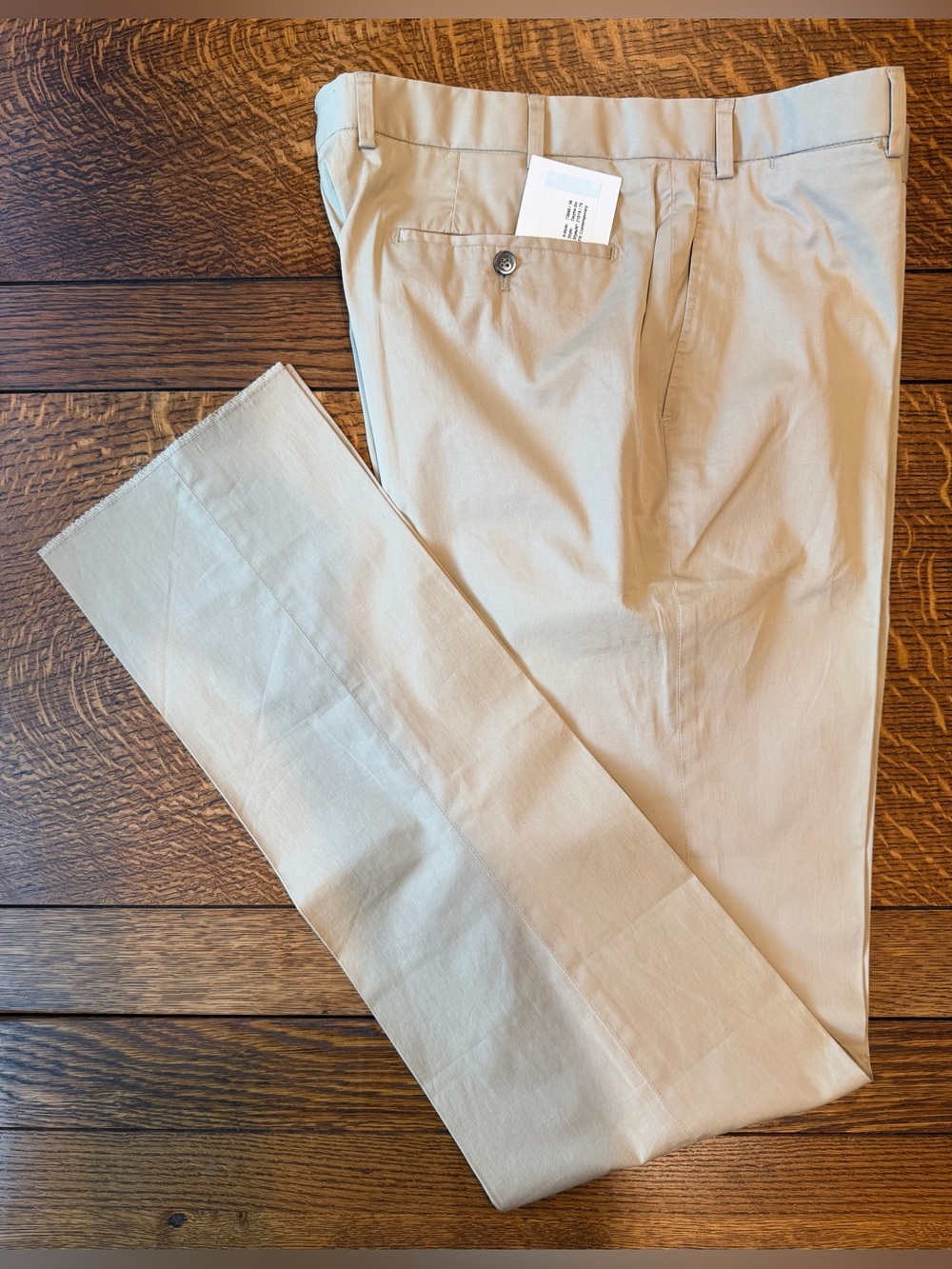 HILTL Dayne-So Contemporary Fit Trousers Beige
